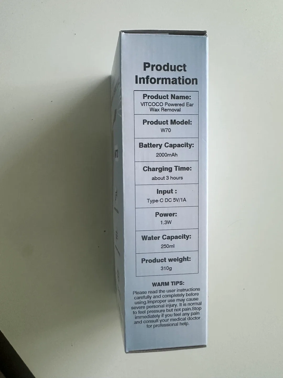 VITCOCO Powered Ear Wax Removal W70 - New image indicator(4)