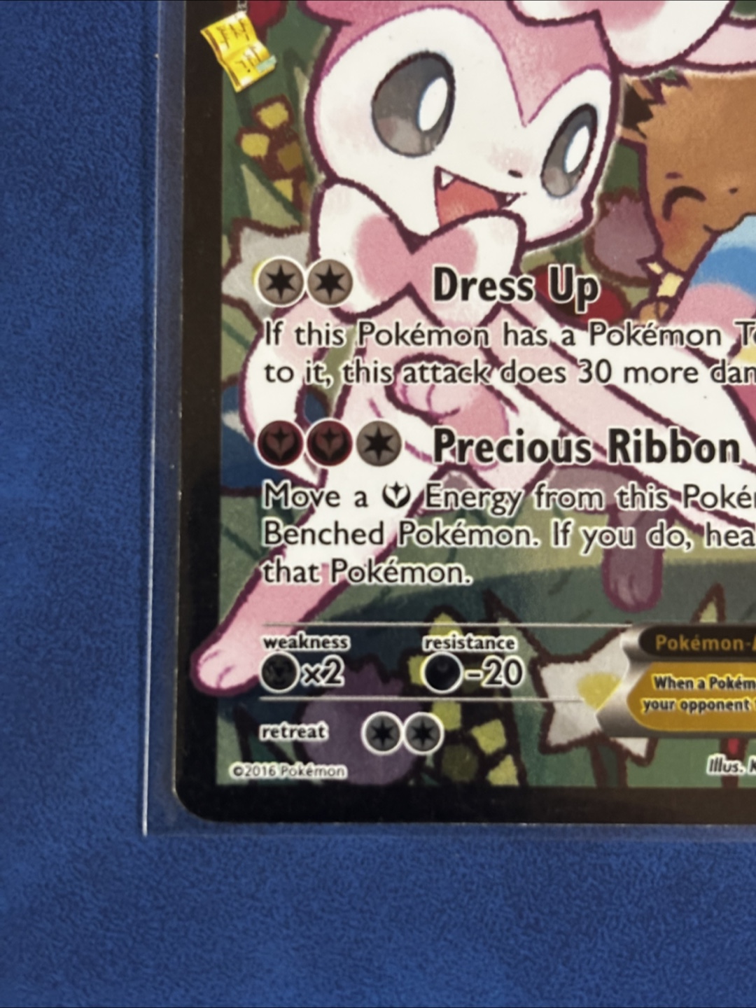 Sylveon EX RC32/RC32 Pokemon Card - LP - photo 5