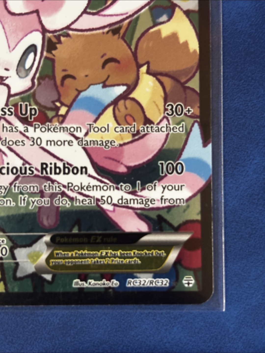 Sylveon EX RC32/RC32 Pokemon Card - LP - photo 4