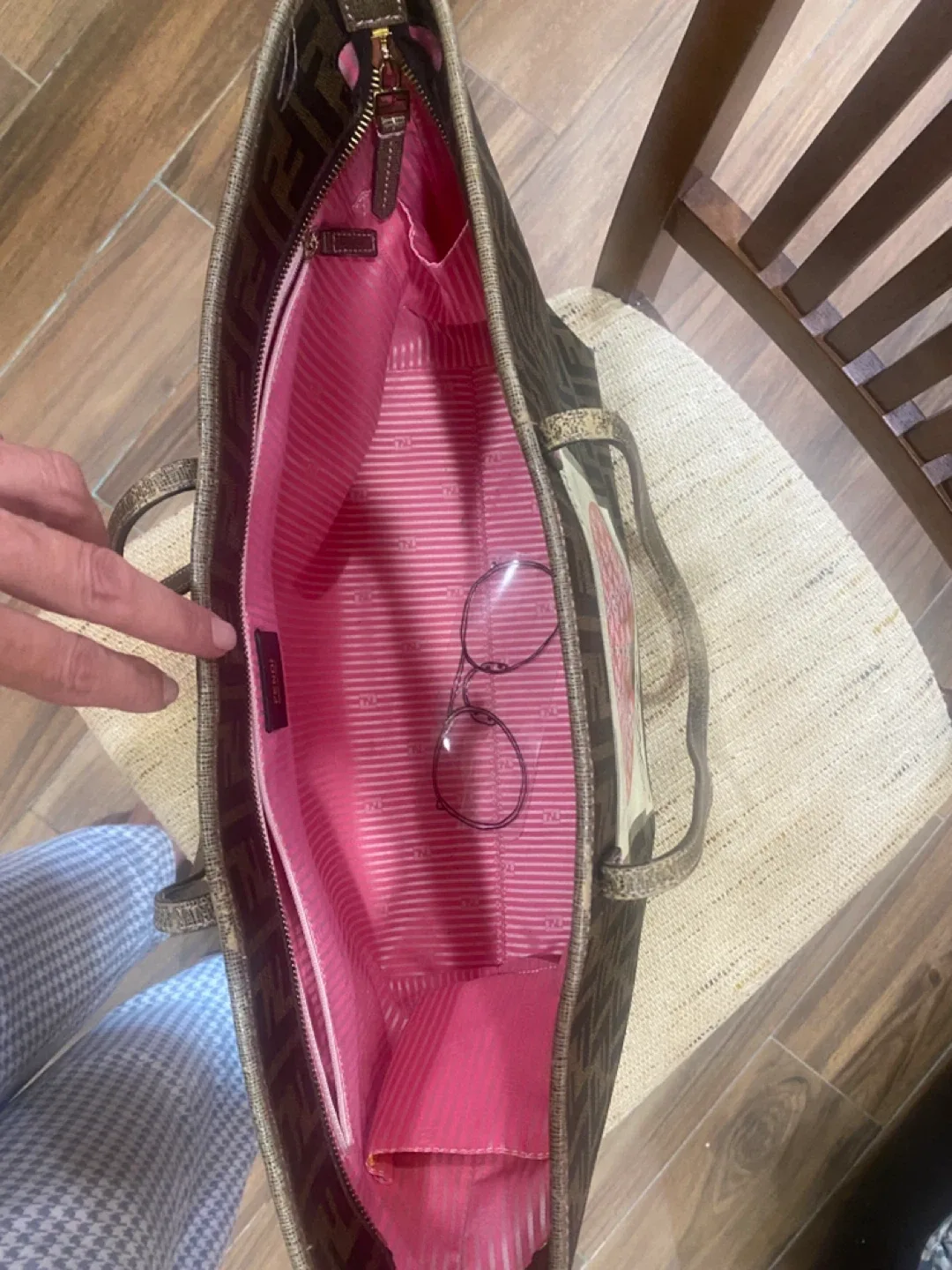 Fendi Tote Bag - Brown image indicator(2)