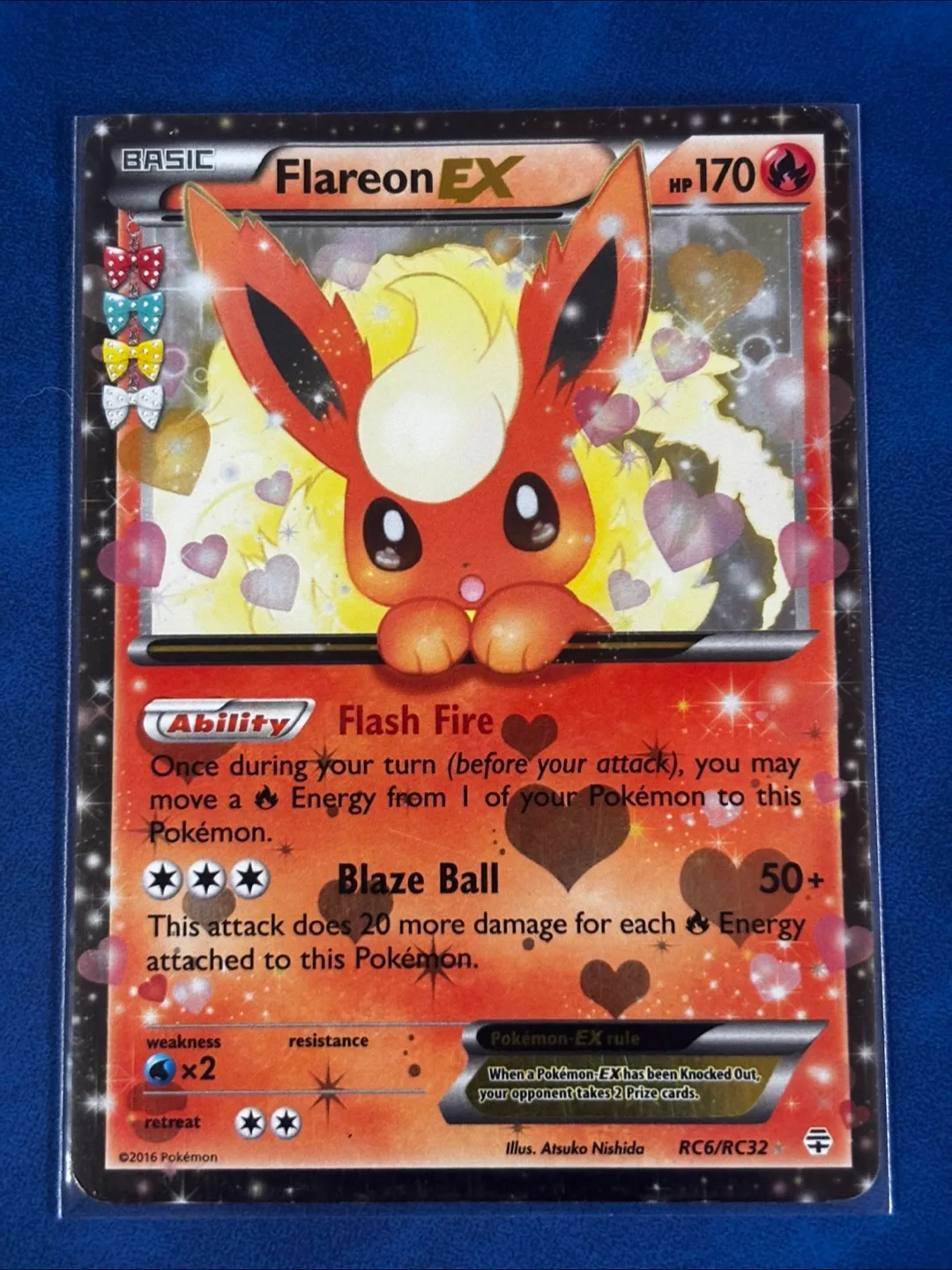 Flareon EX RC6/RC32 Pokemon Card - MP