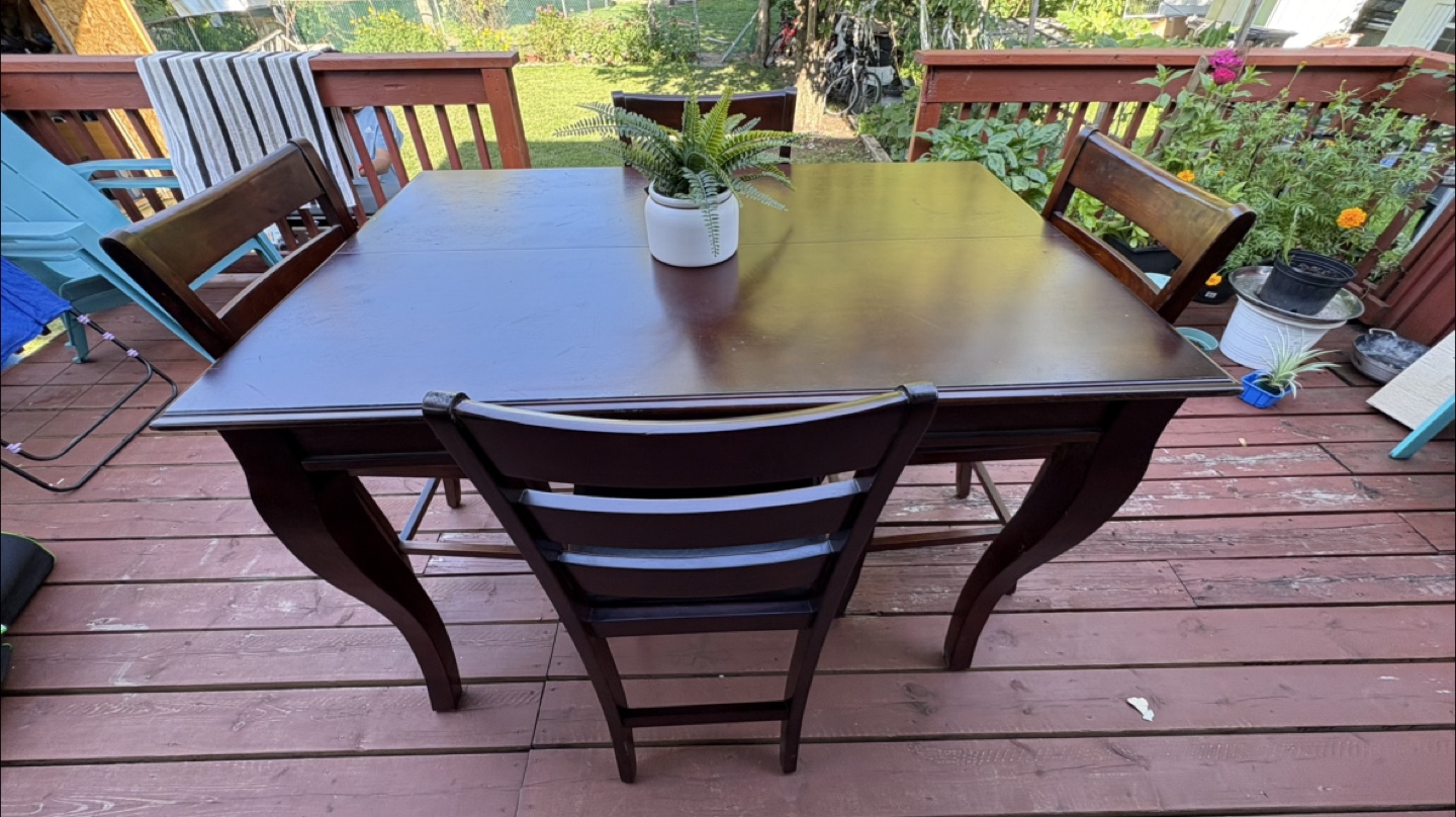 DINING SET (CHECK DESCRIPTION)