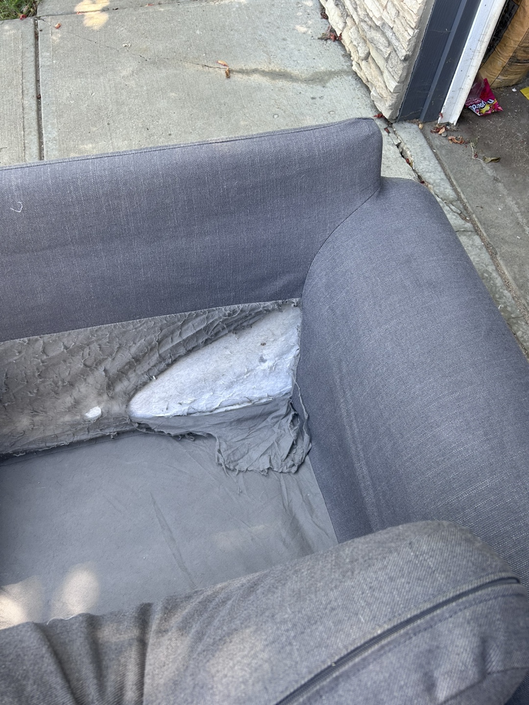 IKEA Ekholma Sofa - Hakebo Dark Gray - photo 3