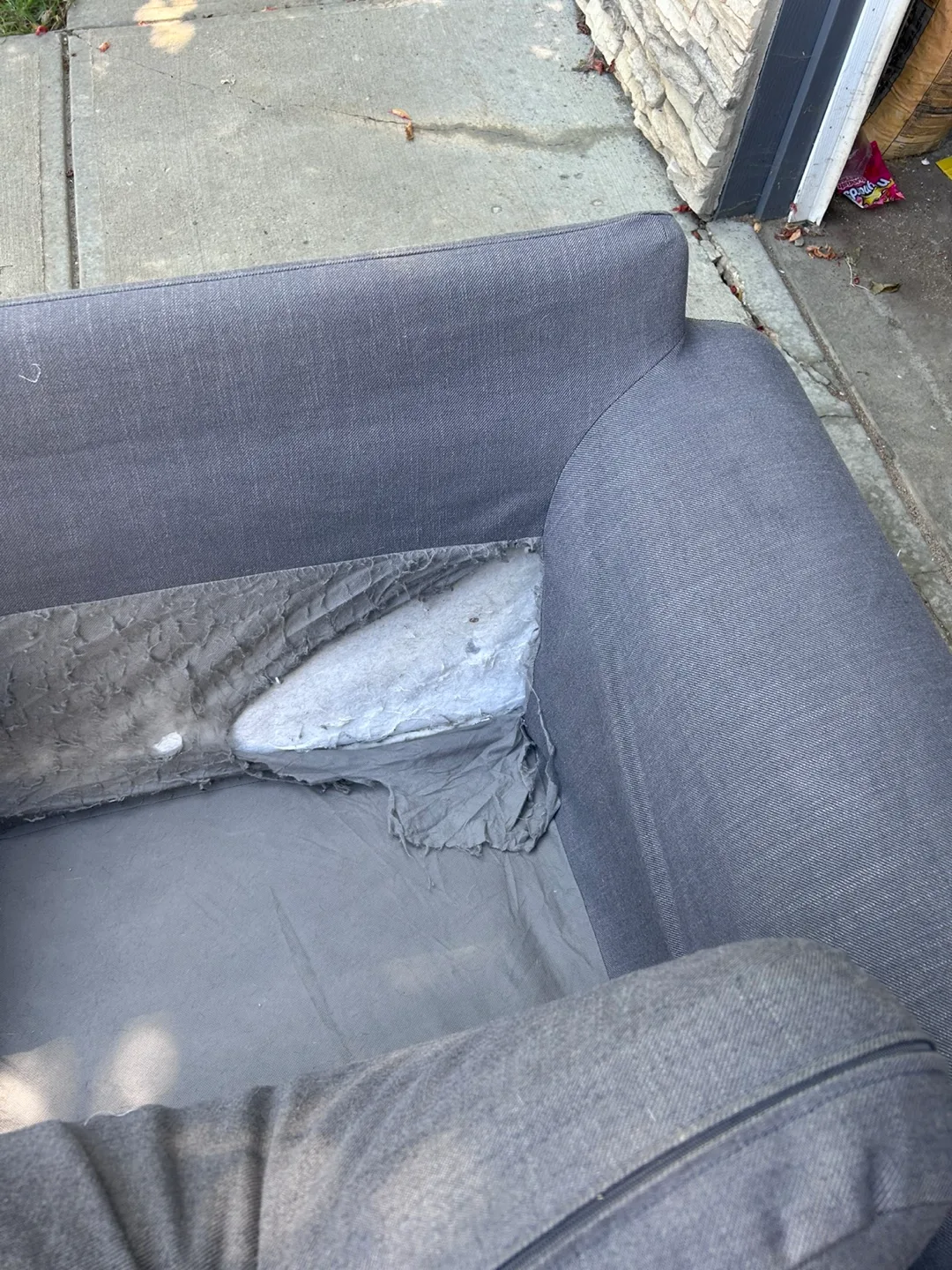 IKEA Ekholma Sofa - Hakebo Dark Gray image indicator(3)