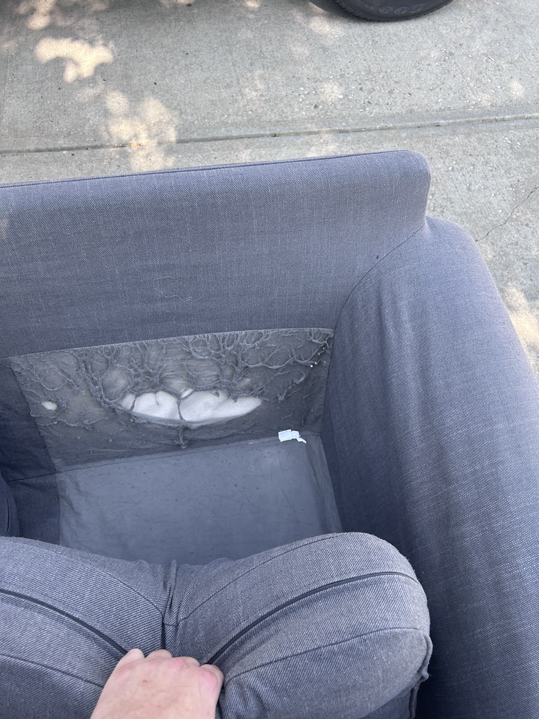 IKEA Ekholma Sofa - Hakebo Dark Gray - photo 4