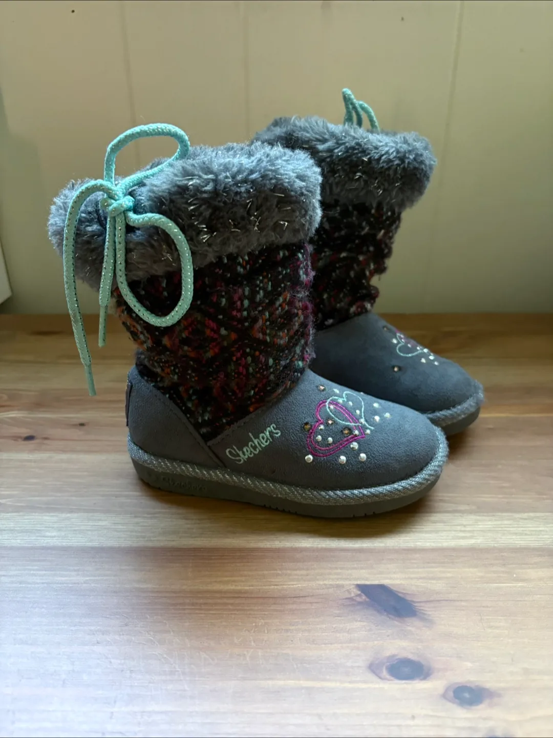 Sketchers Toddler Boots - Sz 8 (2.5 - 3 yo) thumbnail