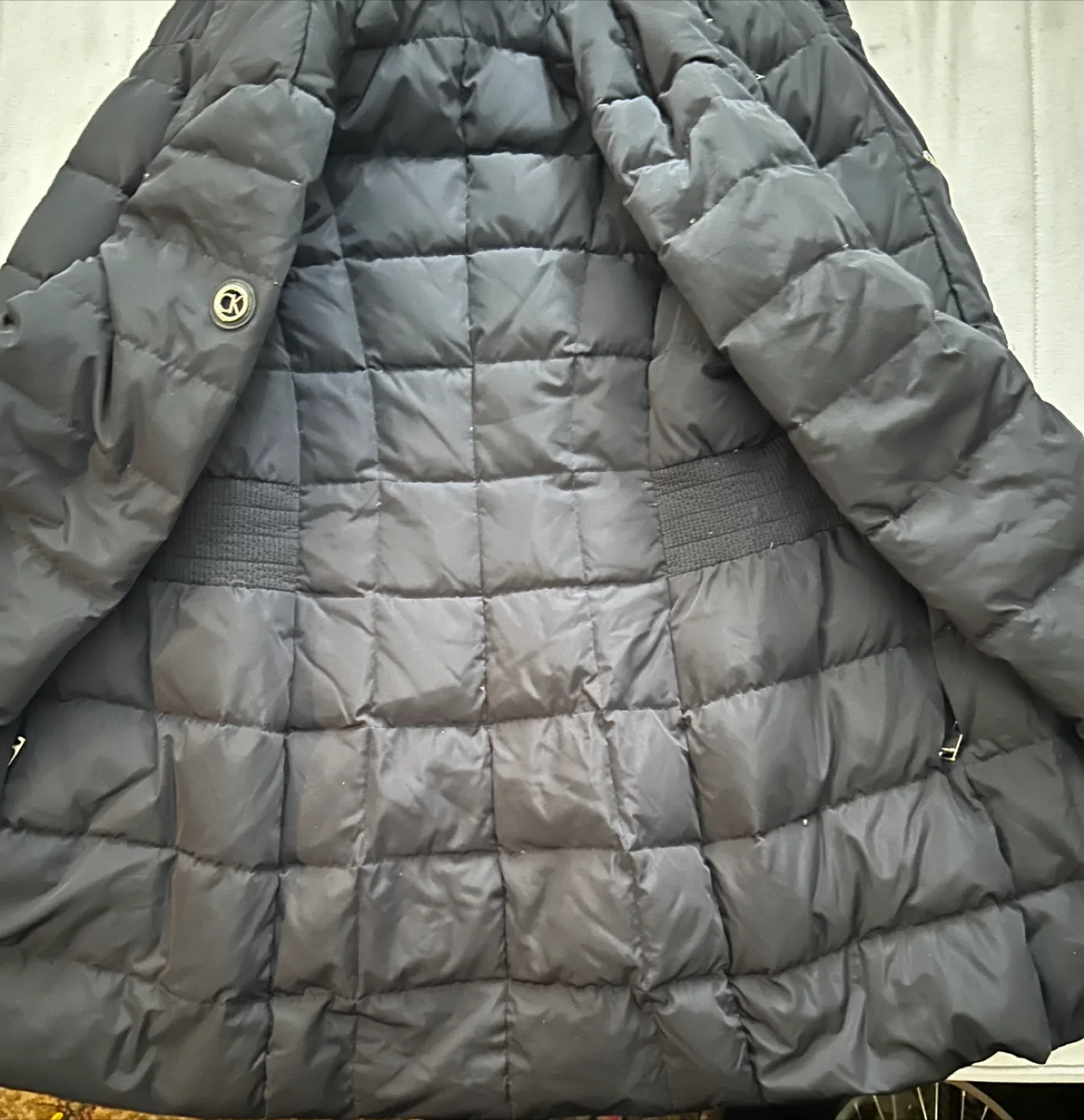 Calvin Klein Black Puffer Coat image indicator(3)