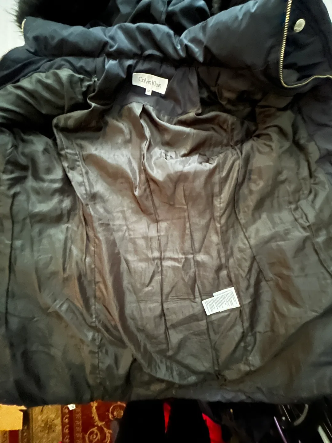 Calvin Klein Black Puffer Coat image indicator(7)