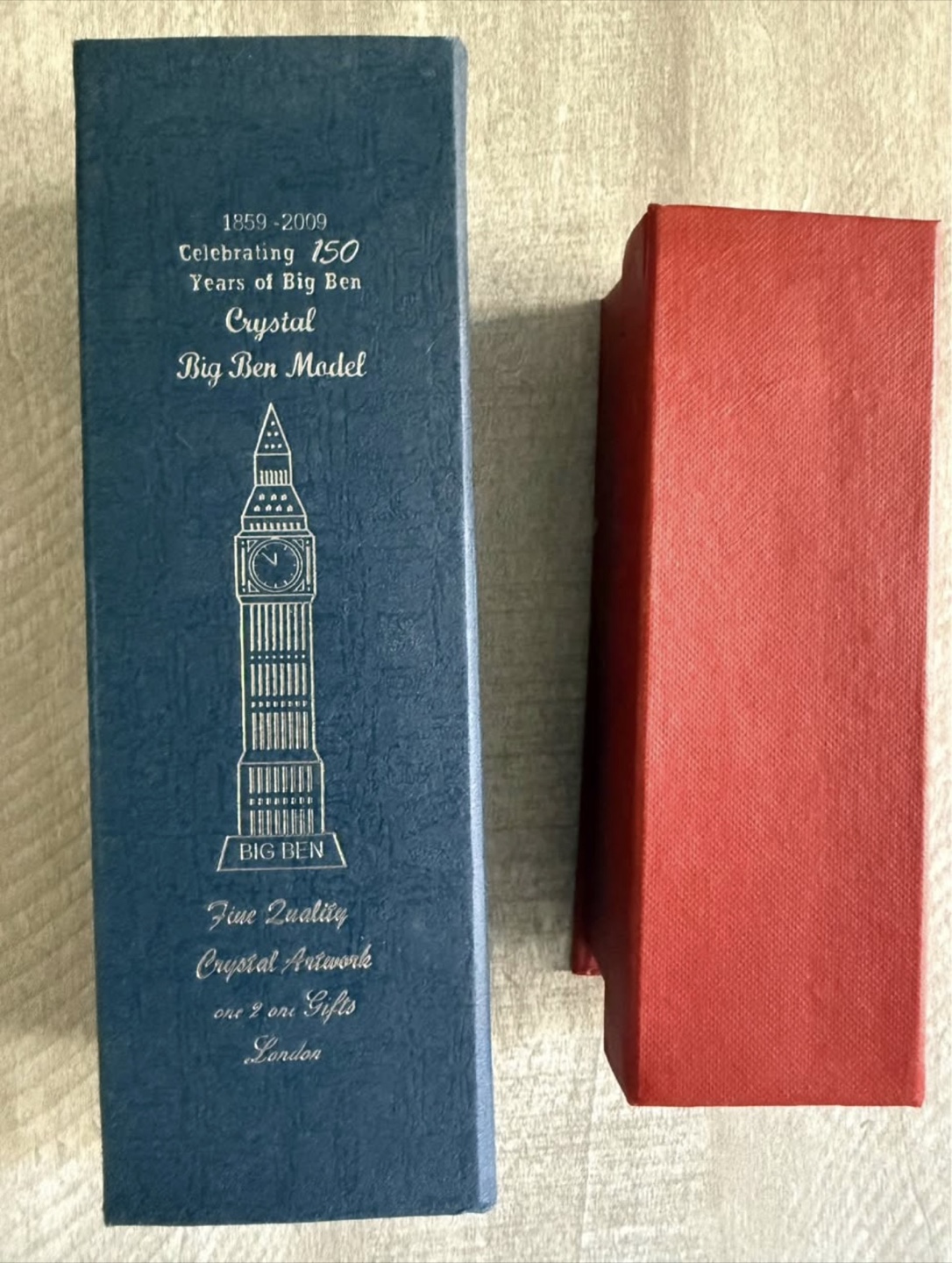 Crystal Big Ben & Eiffel Tower Model Set - photo 2