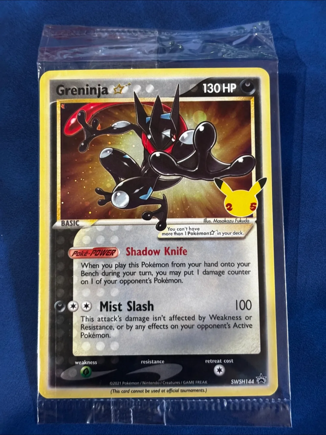 Greninja Pokemon Card SWSH144