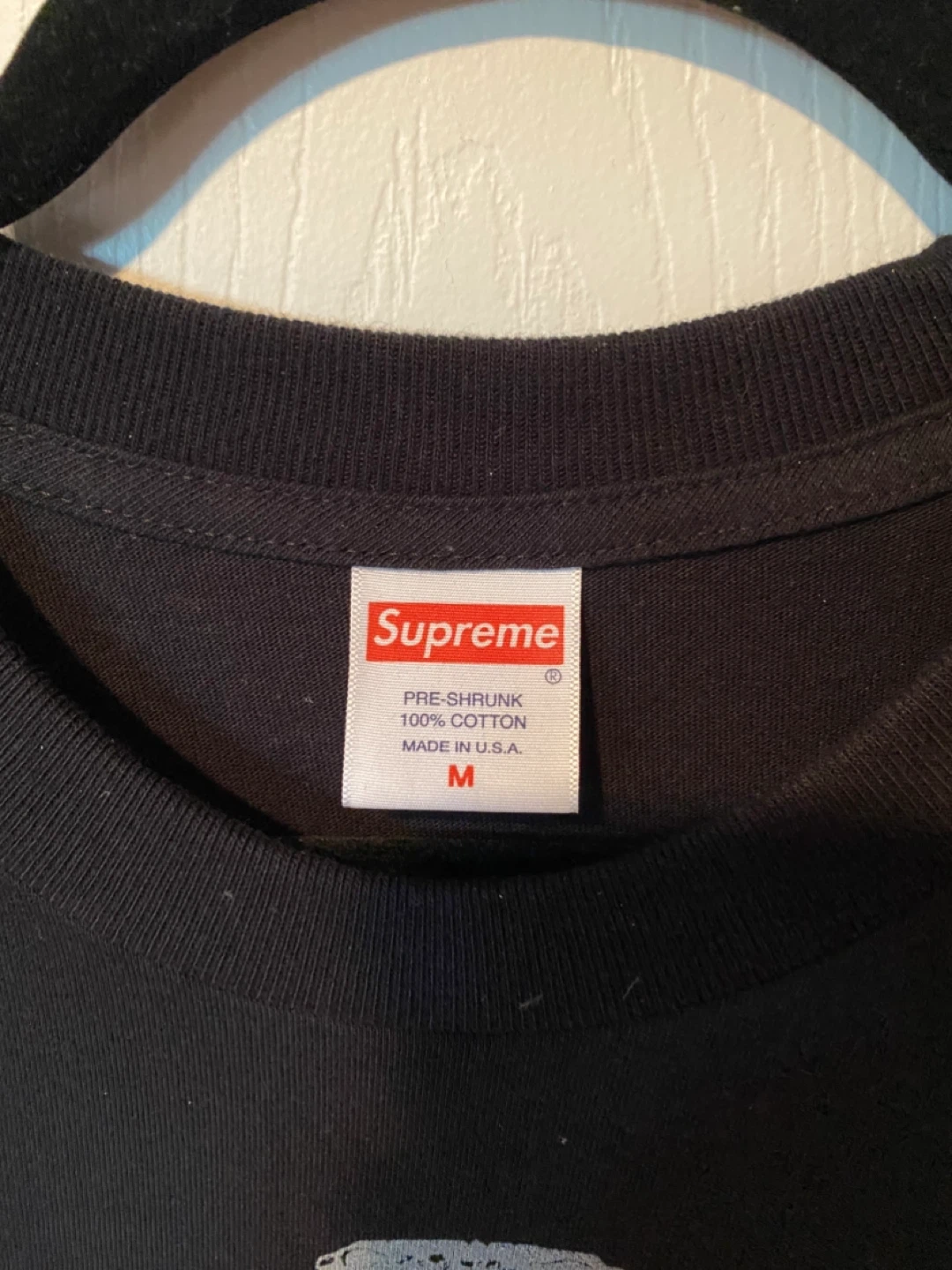 Supreme Suprema Tee Black Size M - photo 2