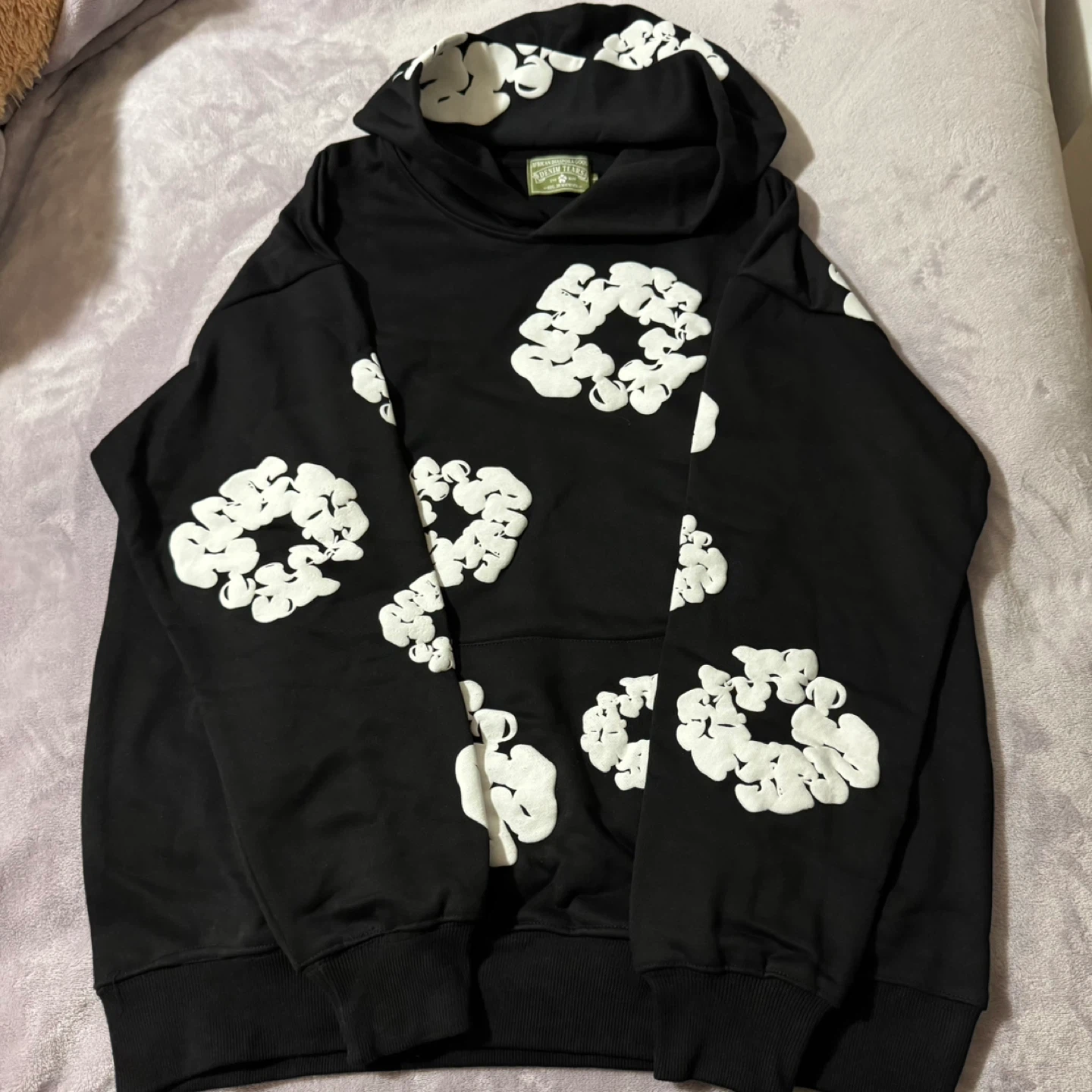 Denim Tears Black Hoodie - photo 4