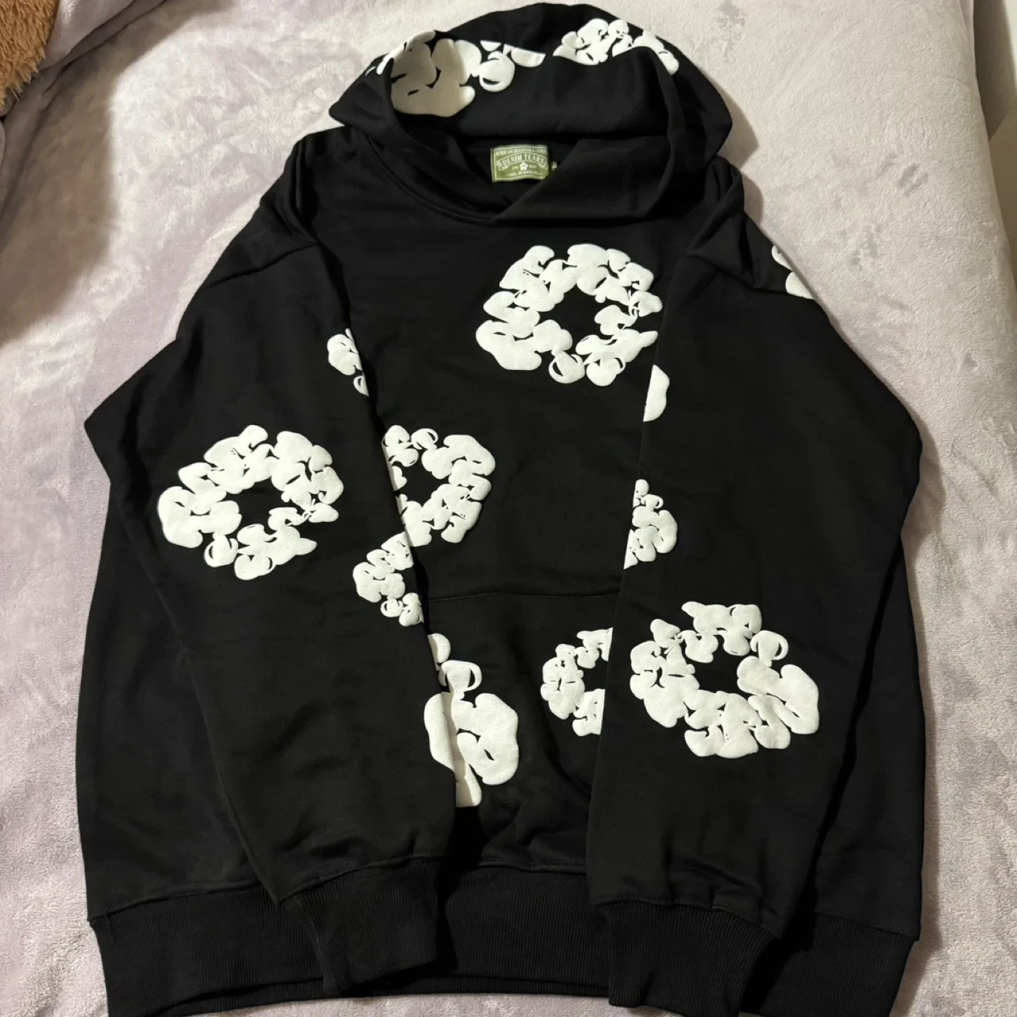 Denim Tears Black Hoodie image indicator(4)