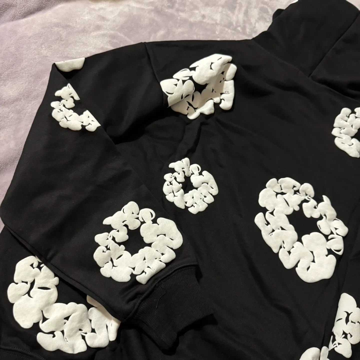 Denim Tears Black Hoodie image indicator(6)