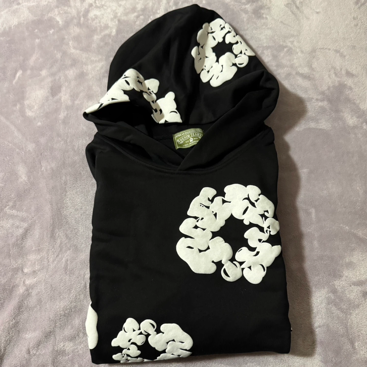 Denim Tears Black Hoodie - photo 2