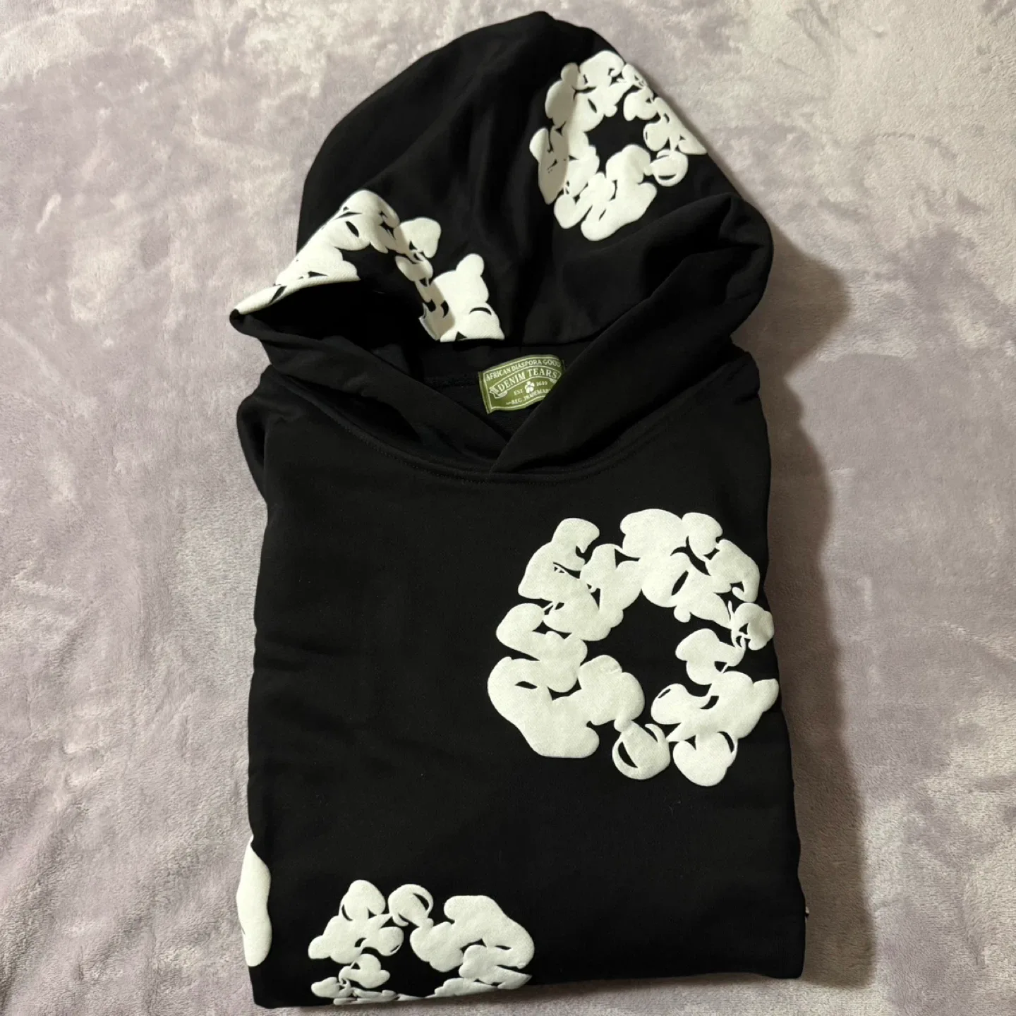 Denim Tears Black Hoodie image indicator(2)
