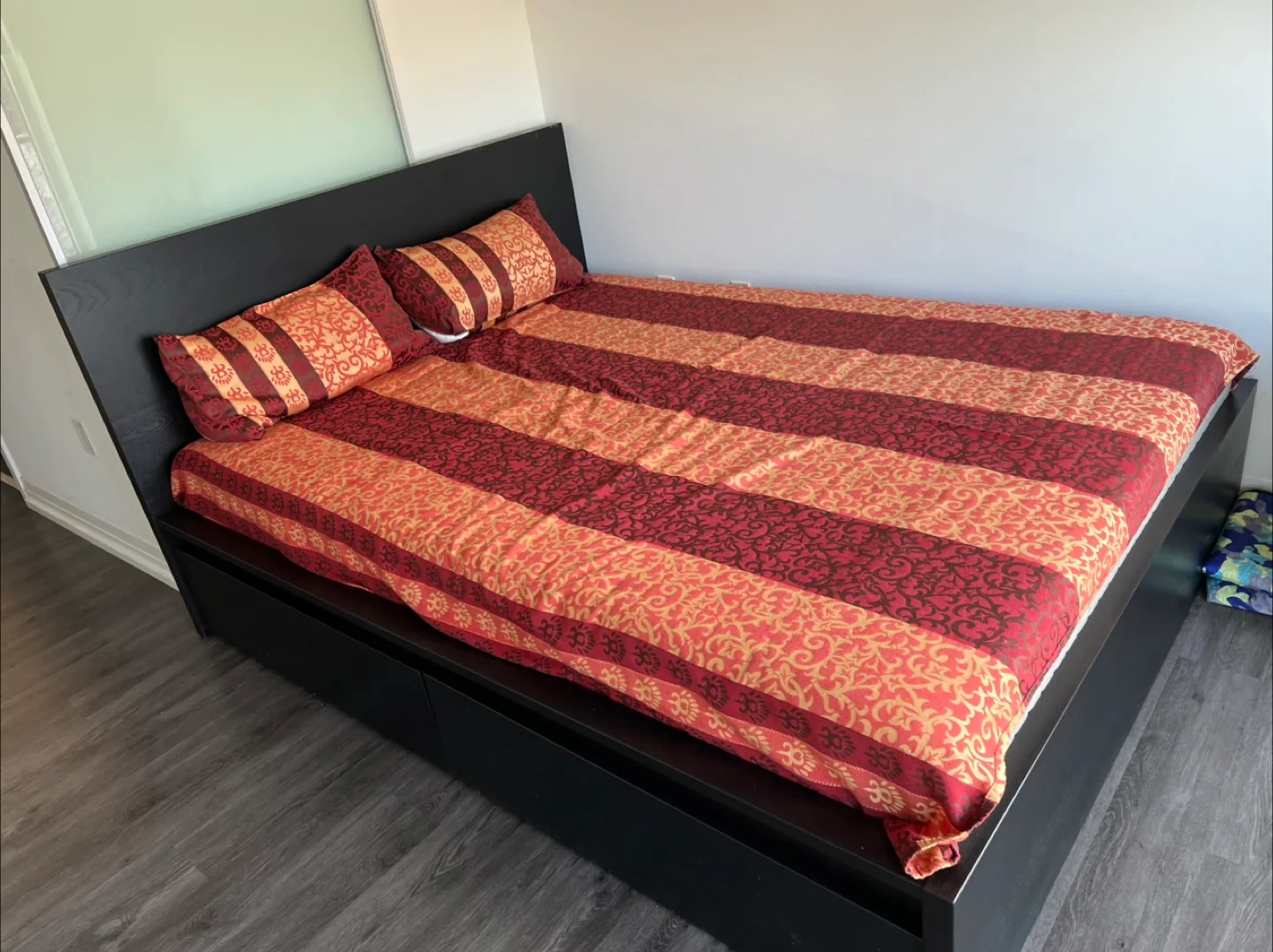 IKEA Queen Size Bed Frame with Storage image indicator(4)