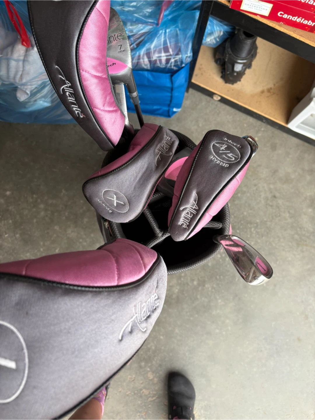 Allante Golf Club Set - Pink & Grey - photo 2