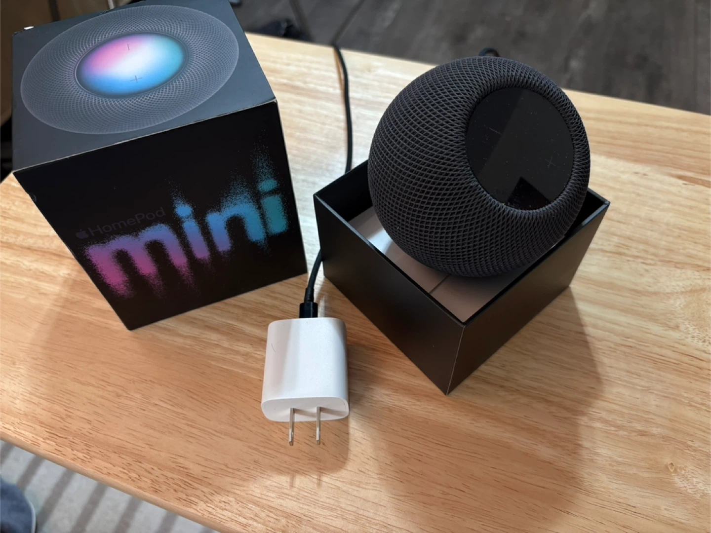 Apple HomePod Mini - Black - Like New!