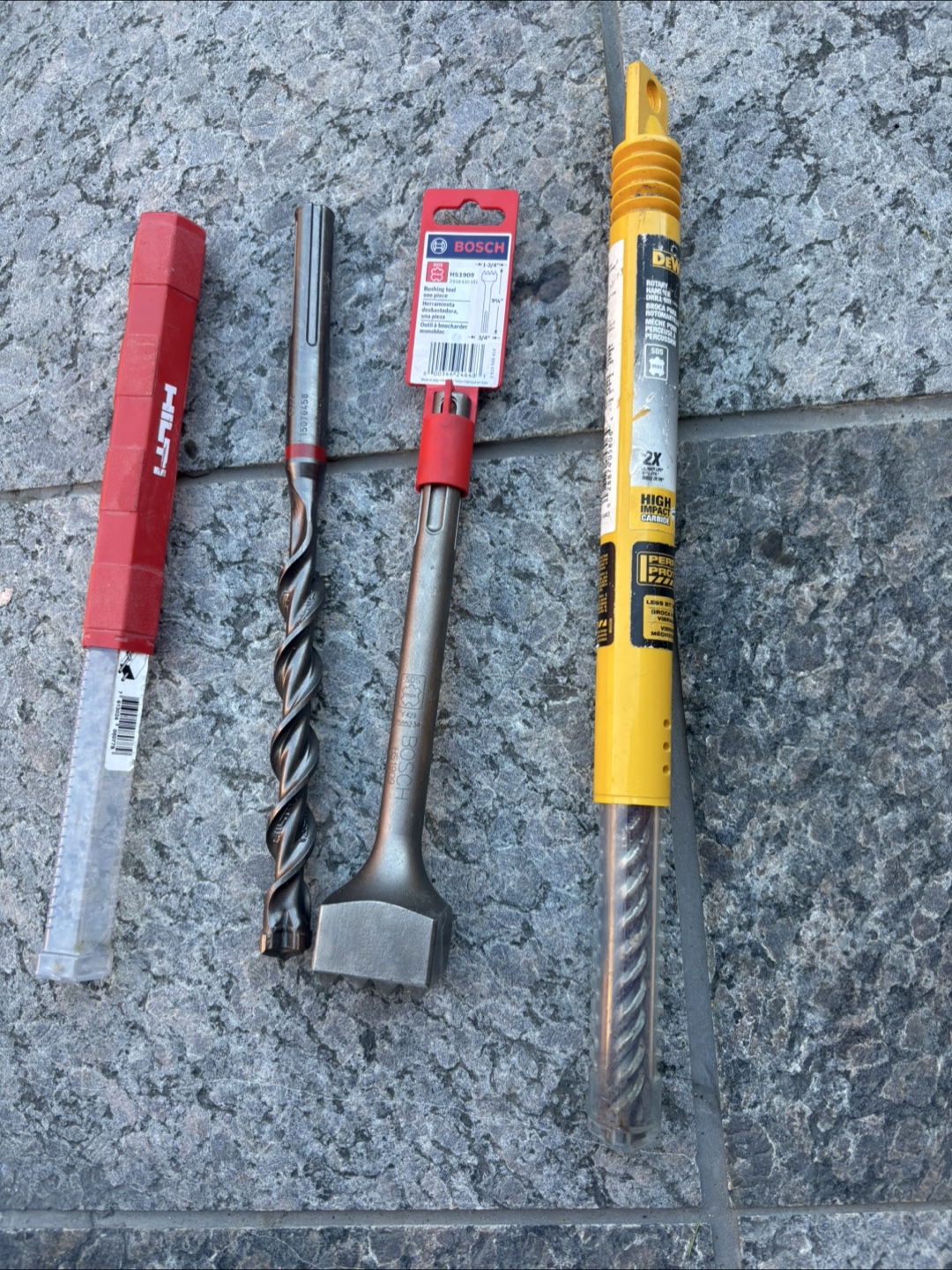 Hilti, Bosch, DeWalt Drill Bits - photo 2