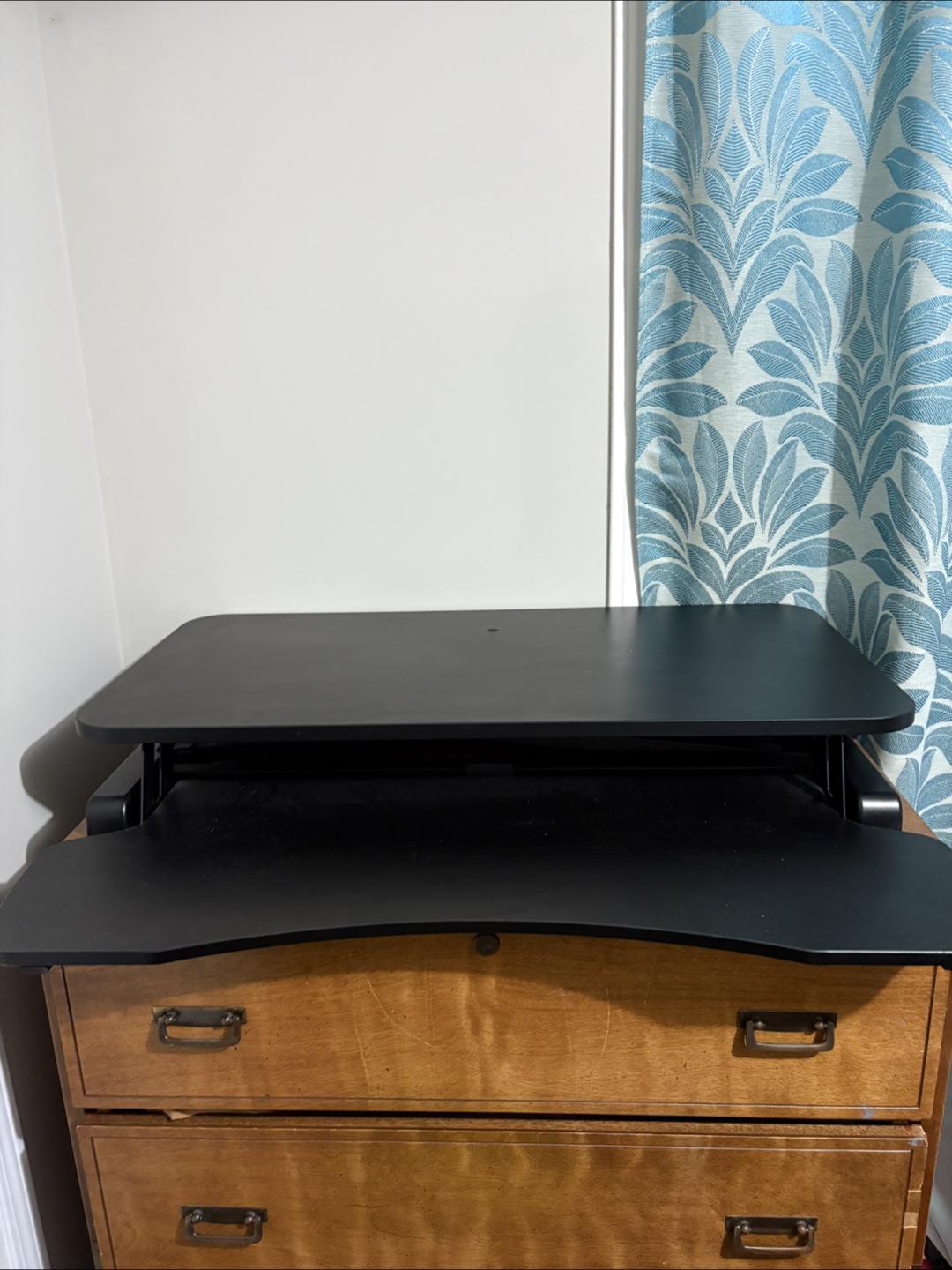 Black Standing Desk riser