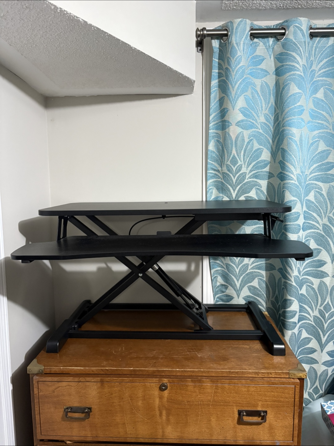 Black Standing Desk riser - photo 2
