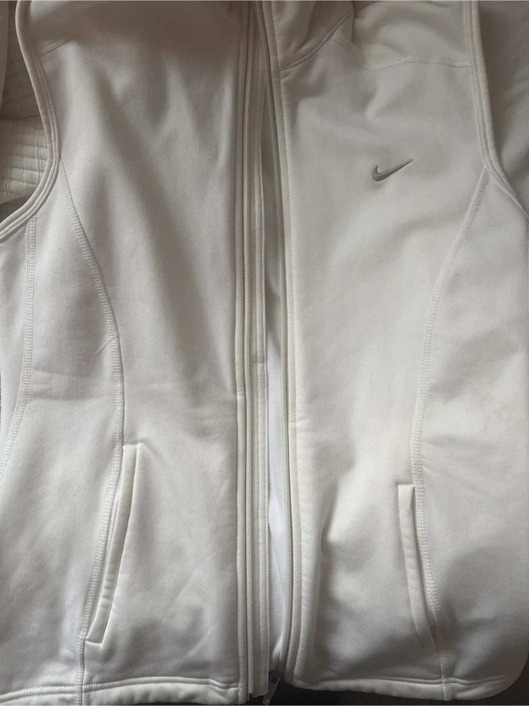Nike White Vest, Size M thumbnail