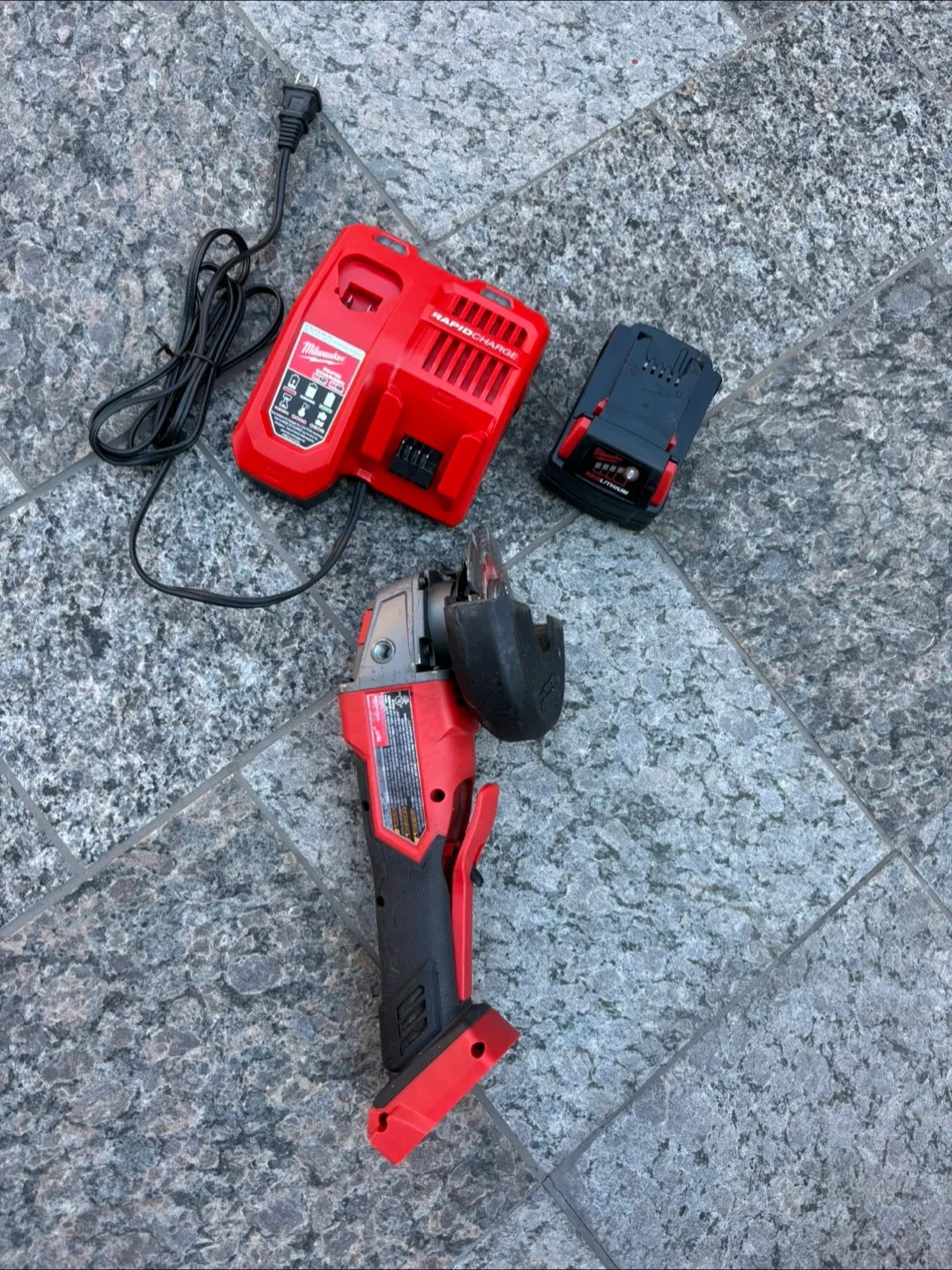 Milwaukee M18 Angle Grinder Kit w/ Battery & Charger thumbnail