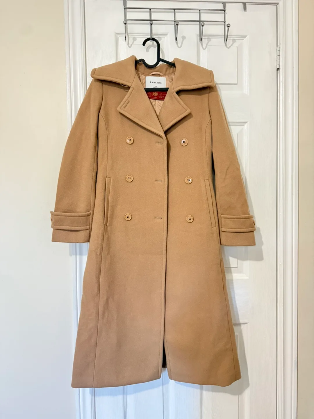 Babaton Atelier Camel Coat - Size 2XS thumbnail