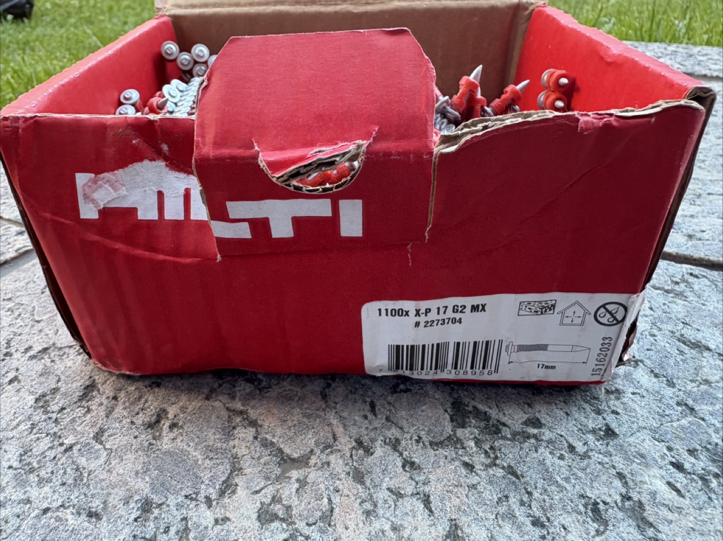 Hilti 1100x X-P 17 G2 MX Nails