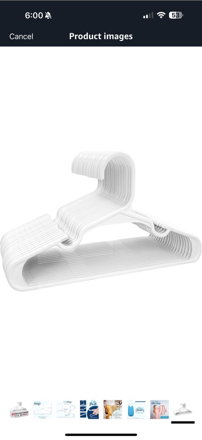 Kids Hangers - 60 Pack - photo 3