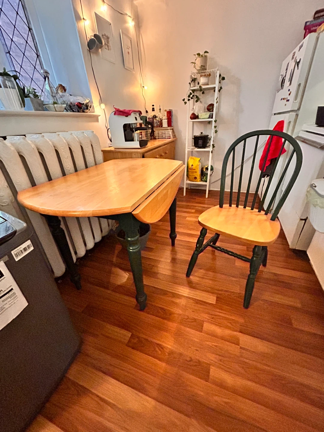 Drop Leaf Kitchen Table - Round - photo 2