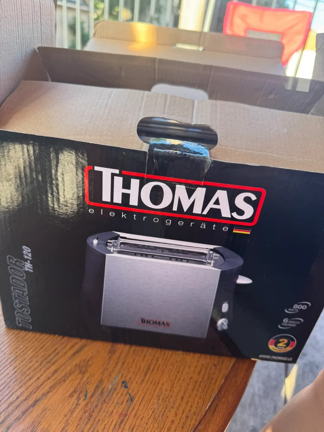 Thomas TH-120 Toaster - NEW! image indicator(2)