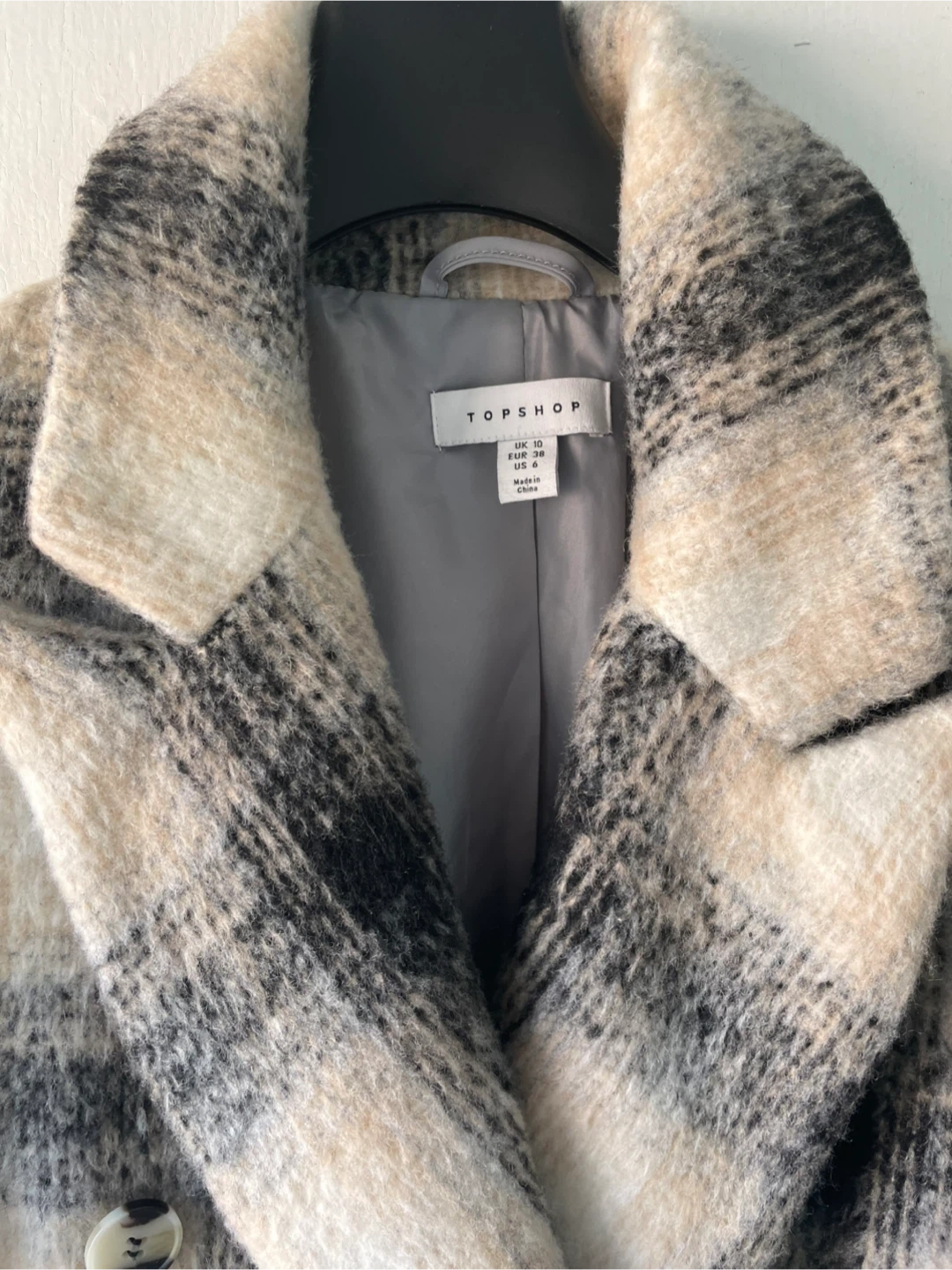 Wool Blend Coat Size US 6 - photo 2