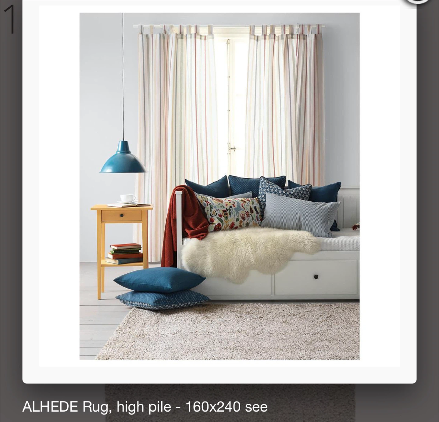 IKEA ALHEDE Rug - 5'3" x 7'10" - photo 5