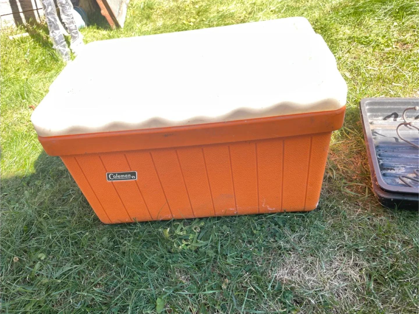 Coleman Orange Cooler thumbnail