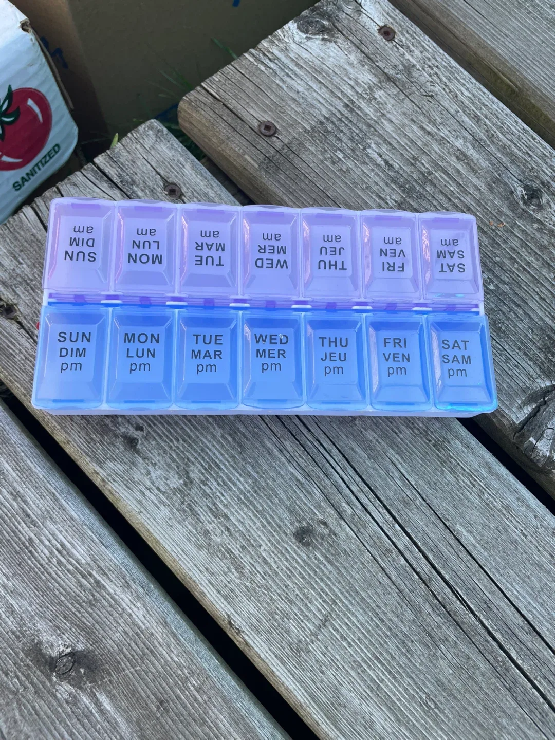 Weekly Pill Organizer - 7 Day AM/PM thumbnail