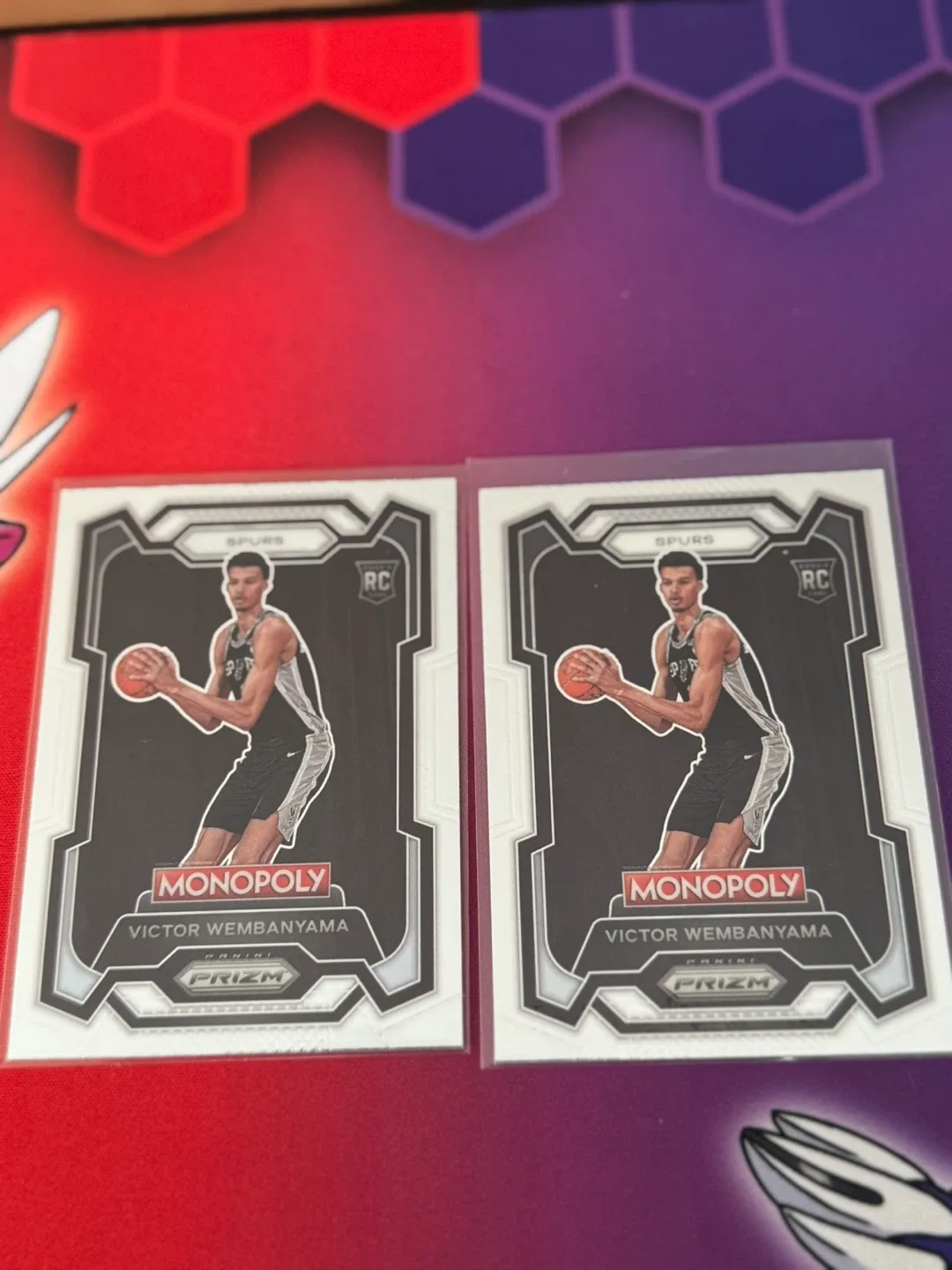 2 Victor Wembanyama Monopoly Prizm Basketball Card thumbnail