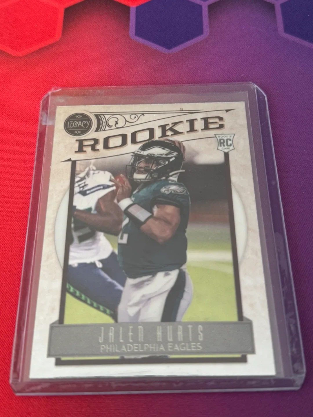 Jalen Hurts Rookie Card - Philadelphia Eagles thumbnail