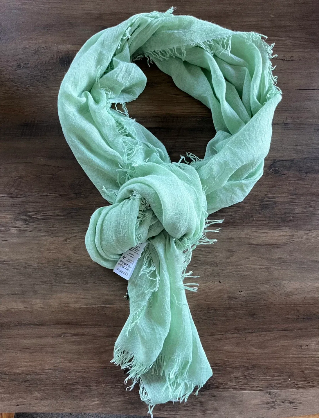 FRAAS Scarf - Light Green, Polyester/Viscose Blend image indicator(2)