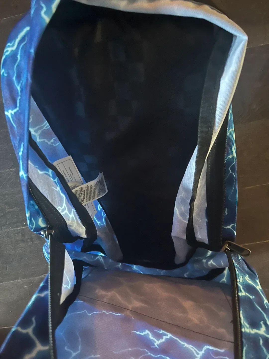 Vans Backpack - Blue Lightning Bolt Design image indicator(2)