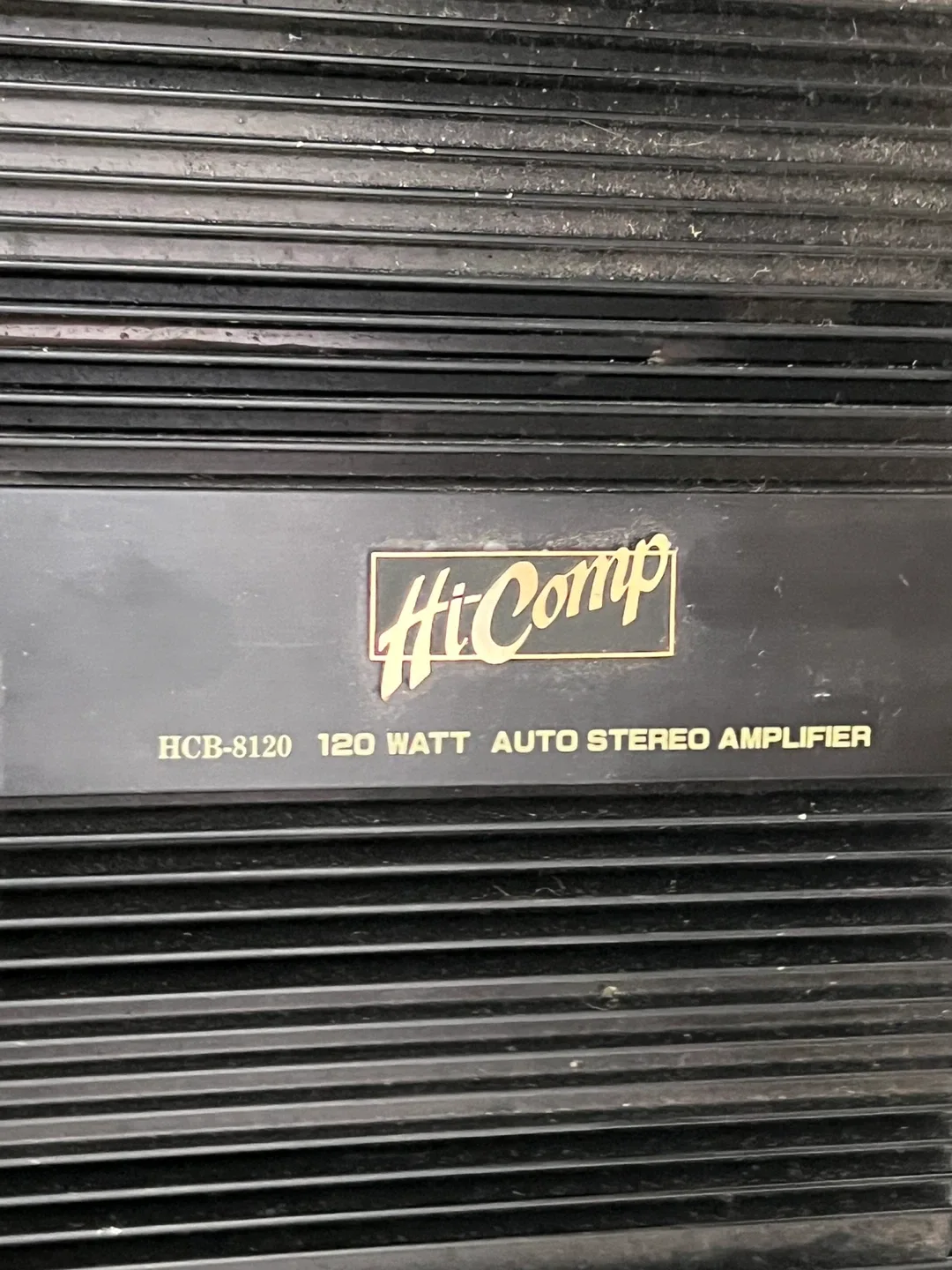 Hi-Comp HCB-8120 120 Watt Auto Stereo Amplifier thumbnail