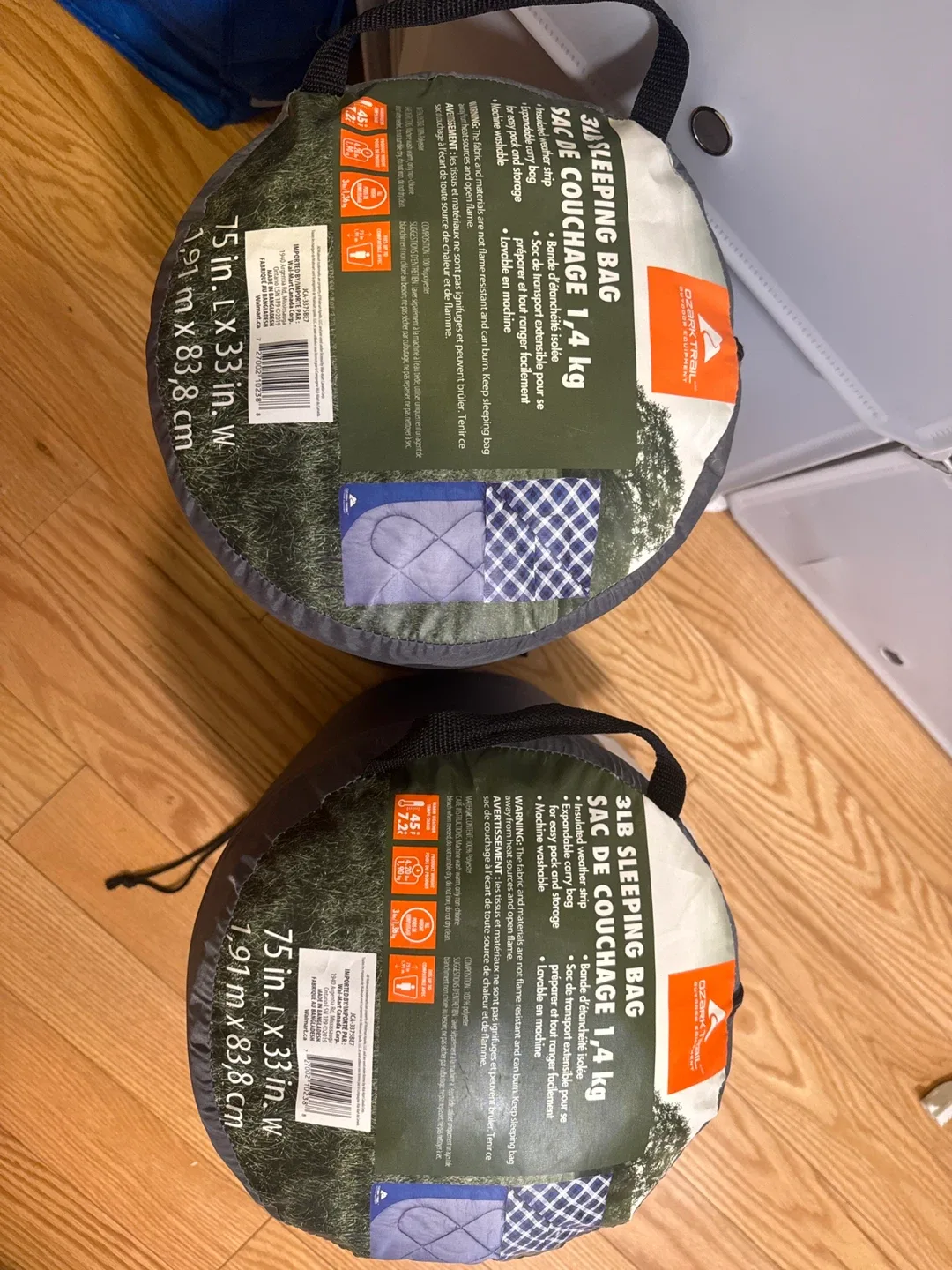 2 sleeping bags one person thumbnail