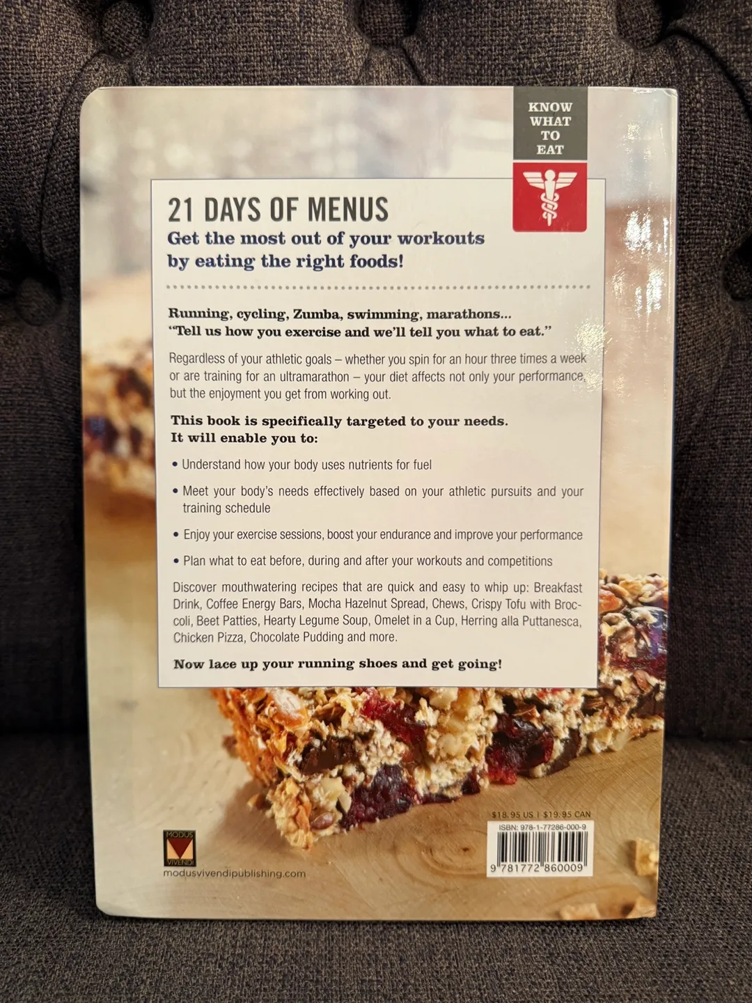 Sports Nutrition: 21 Days of Menus Cookbook image indicator(2)