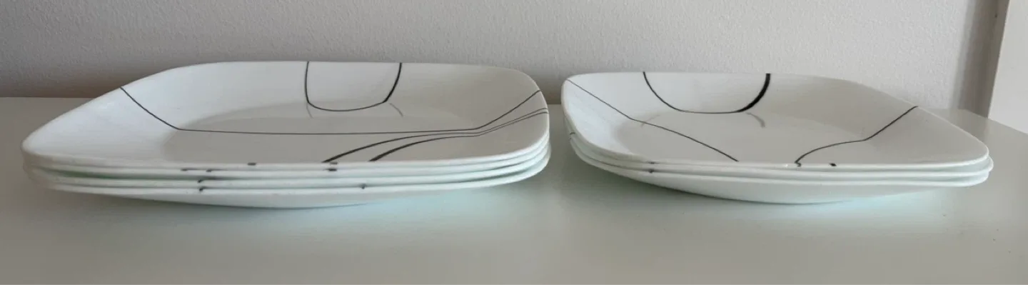 Corelle Square Plates image indicator(2)