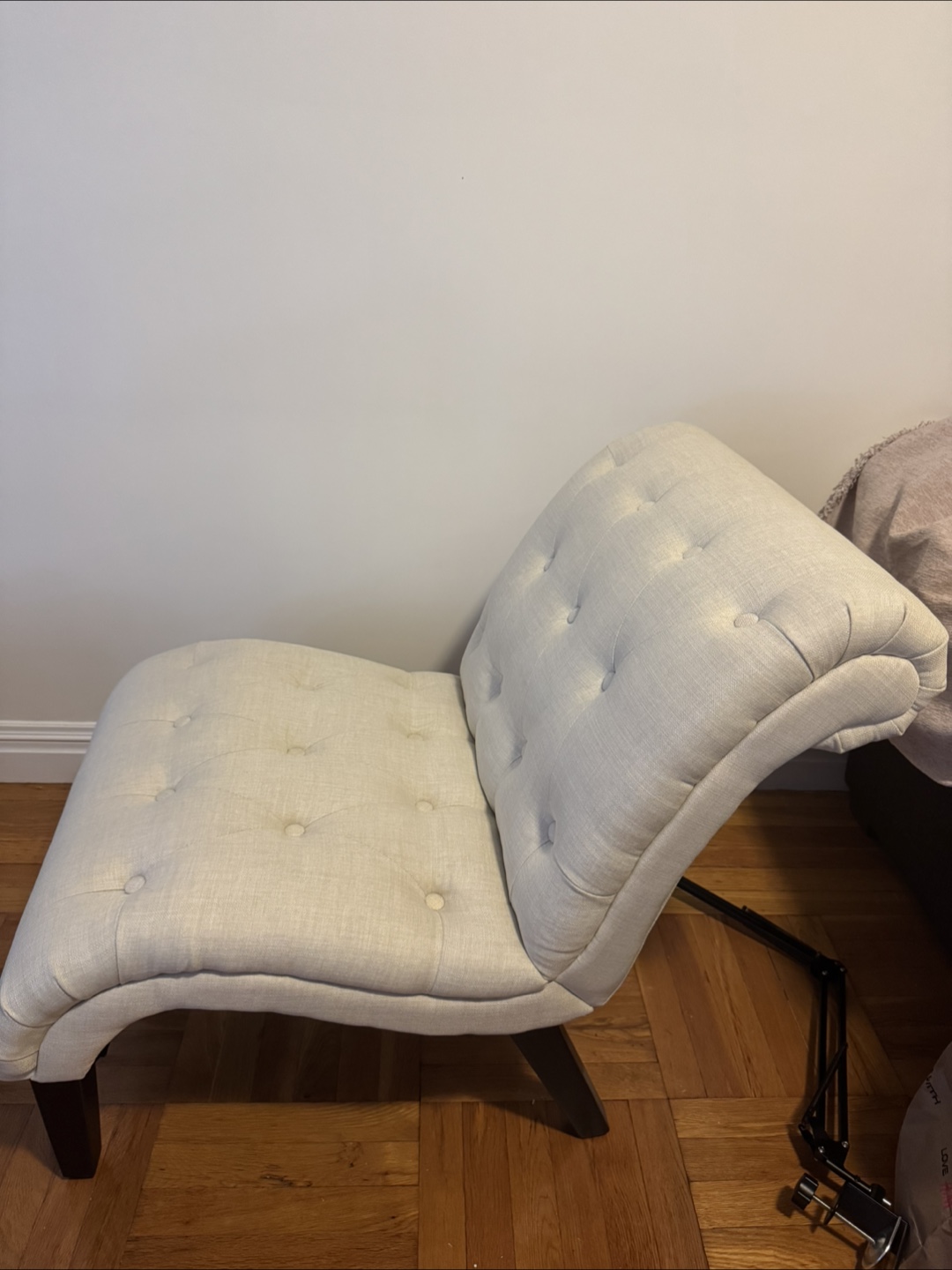 HAOBO Home Accent Tufted Slipper Chair - photo 2