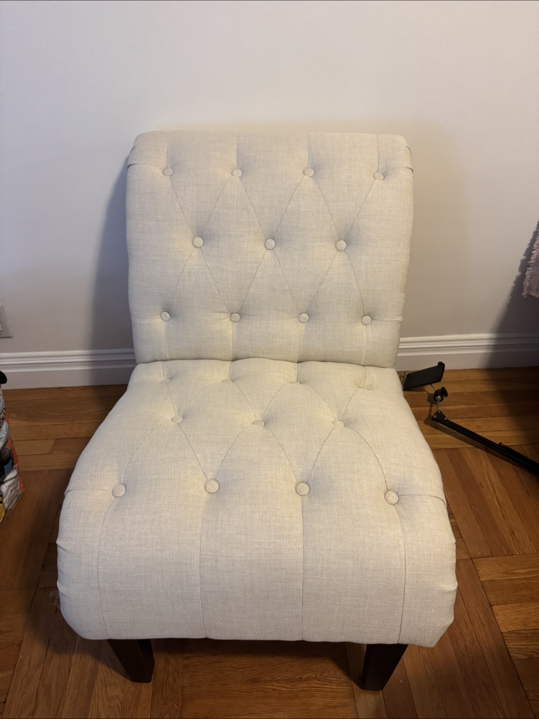 HAOBO Home Accent Tufted Slipper Chair