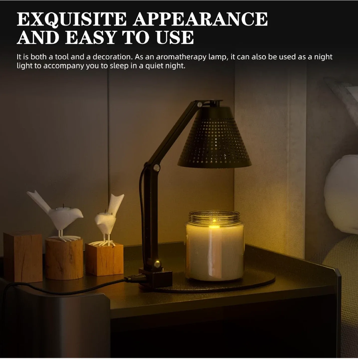 Candle Warmer Lamp with timer image indicator(6)