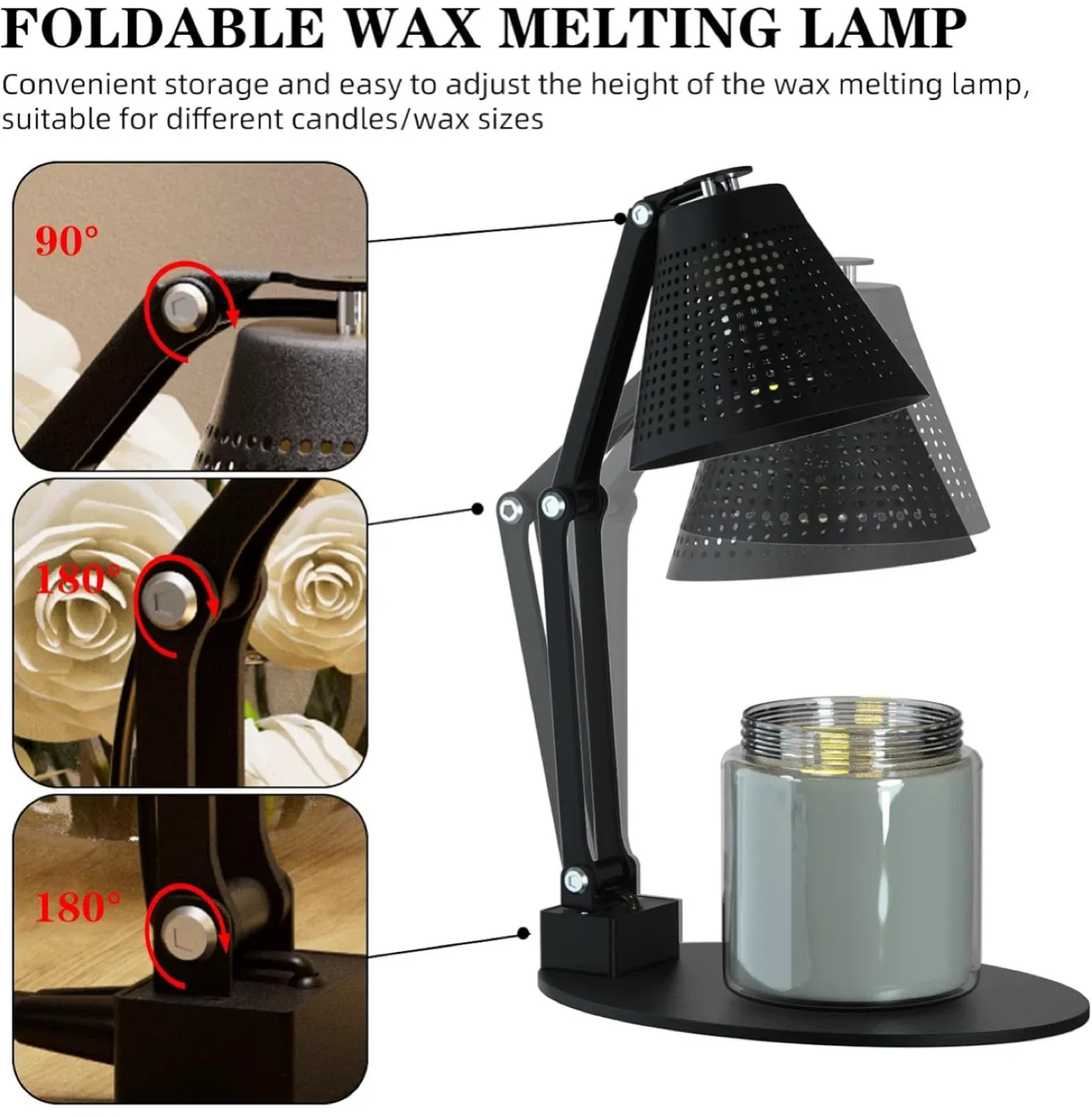 Candle Warmer Lamp with timer image indicator(7)