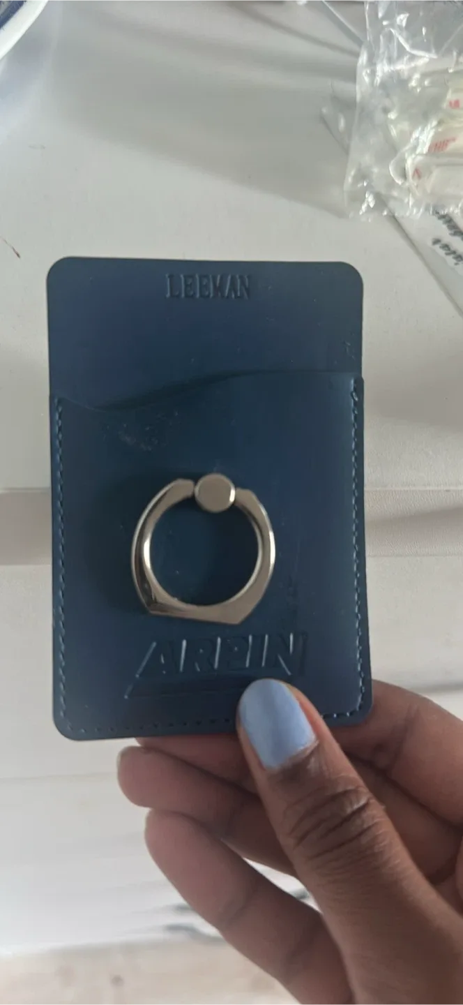 ARREN Phone Card Holder with Ring - Blue thumbnail